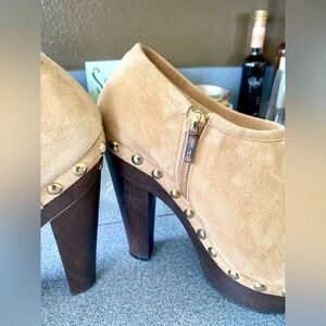 Jimmy Choo Hazel Suede Clog type Sandals Size 36 = US 6